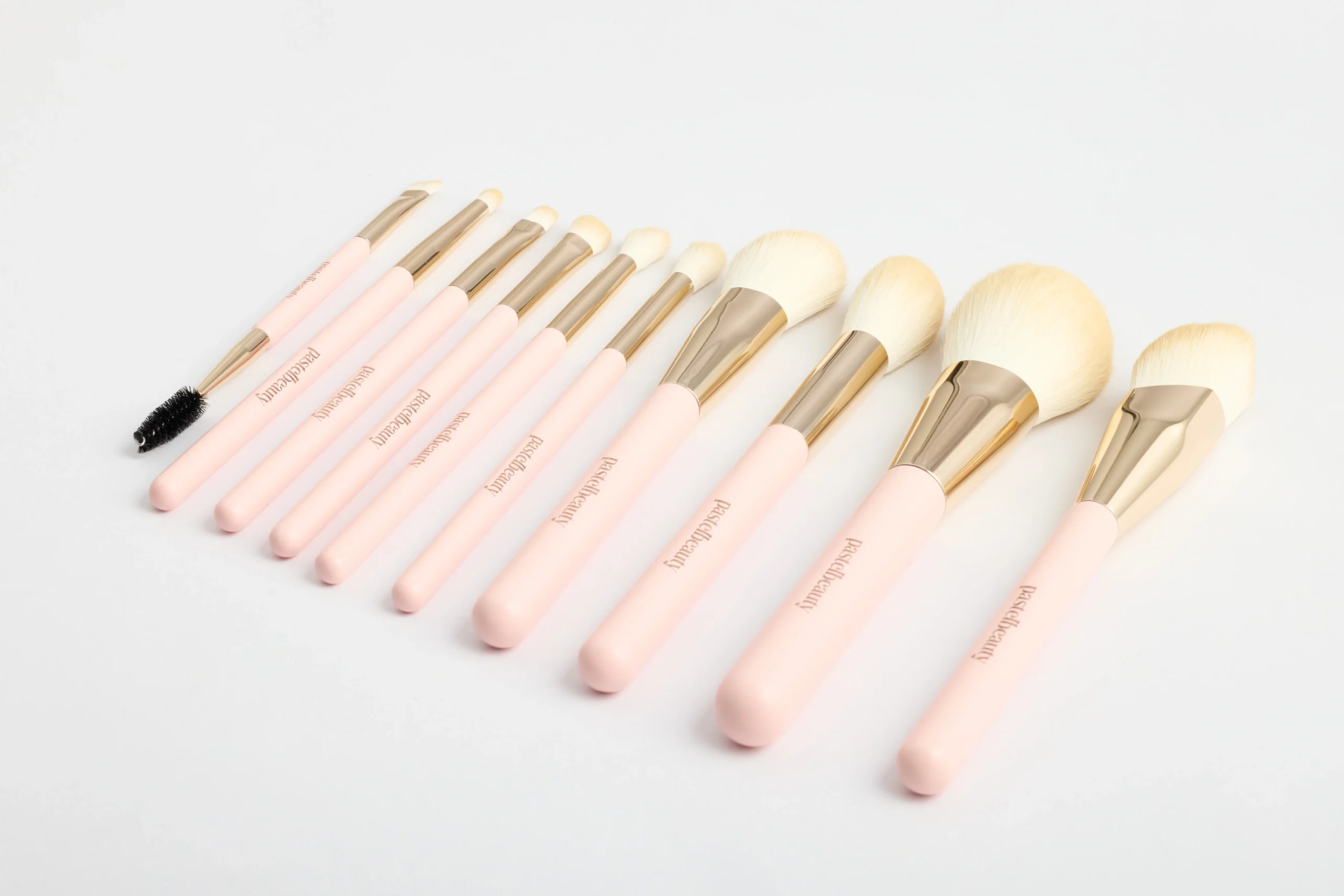 [PB-BR-10] Pastel Beauty 10-Piece Brush Set